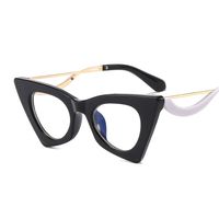 Fashion Solid Color Ac Cat Eye Full Frame Optical Glasses sku image 3