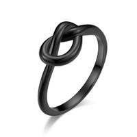 Simple Style Geometric Titanium Steel Polishing Rings sku image 22