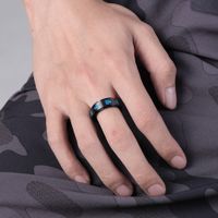 Fashion Symbol Stainless Steel Rings Polishing Stainless Steel Rings main image 3