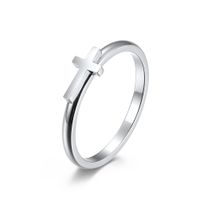 Fashion Cross Stainless Steel Rings Polishing Stainless Steel Rings sku image 5