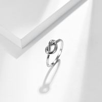 Simple Style Geometric Titanium Steel Polishing Rings main image 3