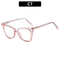 Women's Simple Style Geometric Pc Cat Eye Full Frame Glasses sku image 7