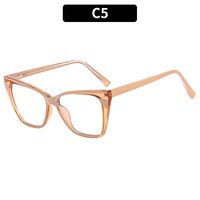 Women's Simple Style Geometric Pc Cat Eye Full Frame Glasses sku image 5
