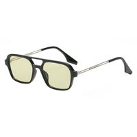 Unisex Fashion Geometric Leopard Ac Oval Frame Full Frame Sunglasses main image 5