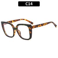 Retro Leopard Pc Square Full Frame Optical Glasses sku image 14
