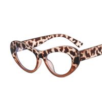 Simple Style Color Block Leopard Pc Butterfly Frame Full Frame Optical Glasses main image 2
