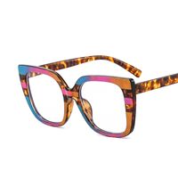 Retro Leopard Pc Square Full Frame Optical Glasses main image 5