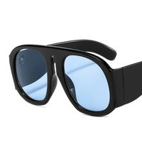Unisex Fashion Gradient Color Pc Round Frame Full Frame Sunglasses sku image 2