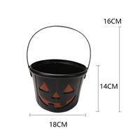 Halloween Pumpkin Plastic Masquerade Party Gift Wrapping Supplies main image 3