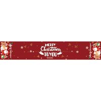 Christmas Fashion Santa Claus Polyester Tablecloth main image 4