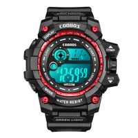 Men's Sports Letter Buckle Electronic Watch main image 3