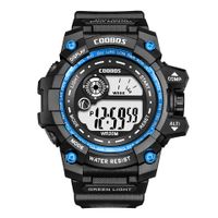 Men's Sports Letter Buckle Electronic Watch main image 2