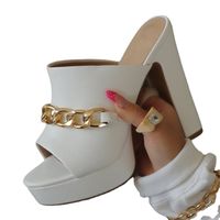 Women's Fashion Solid Color Open Toe High Heel Sandals main image 2