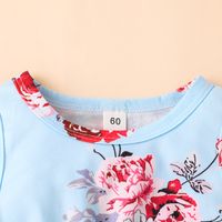 Casual Flower 100% Cotton Baby Clothes main image 2