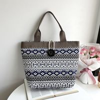 Women's Small All Seasons Canvas Ethnic Style Tote Bag sku image 2