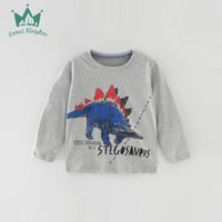 Mode Dinosaure 100% Coton Bébé Vêtements sku image 1