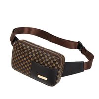 Women's Small All Seasons Pu Leather Printing Vintage Style Square Zipper Fanny Pack main image 5