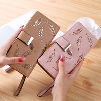 Women's Spring&summer Pu Leather Geometric Vintage Style Square Zipper Buckle Long Wallet main image 5