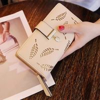 Women's Spring&summer Pu Leather Geometric Vintage Style Square Zipper Buckle Long Wallet sku image 1