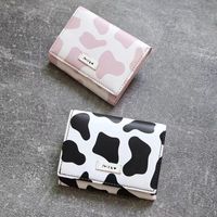 Women's Spring&summer Pu Leather Cartoon Cute Square Lock Clasp Small Wallet main image 1