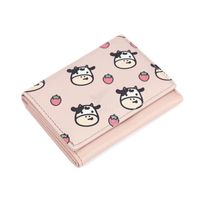 Women's Spring&summer Pu Leather Cartoon Cute Square Lock Clasp Small Wallet main image 5