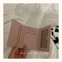 Women's Spring&summer Pu Leather Cartoon Cute Square Lock Clasp Small Wallet main image 4