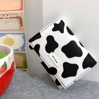 Women's Spring&summer Pu Leather Cartoon Cute Square Lock Clasp Small Wallet main image 3