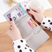 Women's Spring&summer Pu Leather Cartoon Cute Square Zipper Buckle Small Wallet main image 2