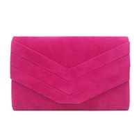 Weiß Gelb Rot Flanell Sparren Quadrat Tasche Clutch main image 6