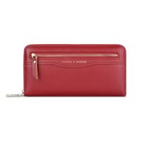 Women's Spring&summer Pu Leather Solid Color Fashion Square Zipper Long Wallet sku image 2