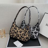 Women's Small All Seasons Pu Leather Zebra Leopard Fashion Square Zipper Underarm Bag main image 2