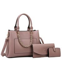 Women's Medium Pu Leather Fashion Bag Sets sku image 2