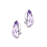Simple Style Asymmetrical Alloy Plating Artificial Crystal Drop Earrings 1 Pair main image 3