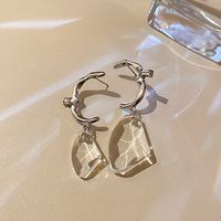Fashion Irregular Transparent Acrylic Earrings Wholesale sku image 40
