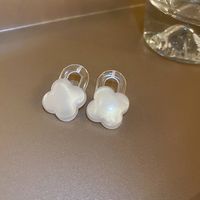 Fashion Irregular Transparent Acrylic Earrings Wholesale sku image 36
