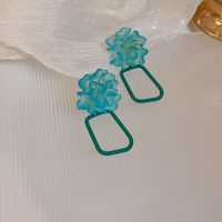Fashion Irregular Transparent Acrylic Earrings Wholesale sku image 54