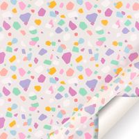 Birthday Sweet Rainbow Heart Shape Paper Party Gift Wrapping Supplies sku image 1