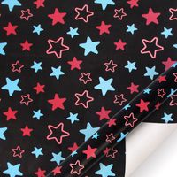 Birthday Retro Star Stripe Paper Party Gift Wrapping Supplies sku image 6