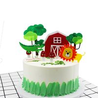 Birthday Geometric Cloth Birthday Cake Decorating Supplies sku image 1