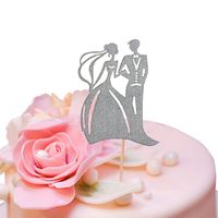 Human Paper Wedding Cake Decorating Supplies 3 Pieces main image 5