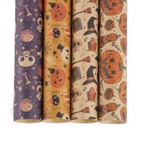 Halloween Cute Pumpkin Ghost Paper Party Gift Wrapping Supplies main image 1