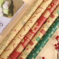 Christmas Retro Christmas Tree Elk Paper Party Gift Wrapping Supplies main image 5