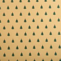 Christmas Retro Christmas Tree Elk Paper Party Gift Wrapping Supplies sku image 1