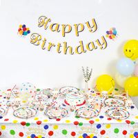 Birthday Cute Balloon Paper Party Tableware main image 1