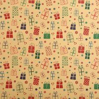 Christmas Retro Christmas Tree Elk Paper Party Gift Wrapping Supplies sku image 7