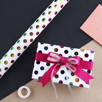 Valentinstag Geburtstag Süß Blatt Brief Punktmuster Papier Gruppe Zubehör Für Geschenkverpackungen sku image 5