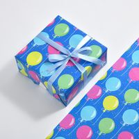 La Journée Des Enfants Date D'anniversaire Mignon Animal Bande Papier D'emballage Fête Fournitures D'emballage Cadeau sku image 5