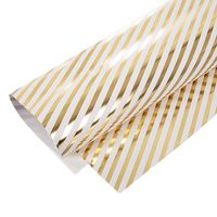 Birthday Fashion Stripe Paper Party Gift Wrapping Supplies main image 5