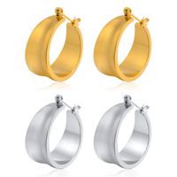 Fashion Geometric Stainless Steel Earrings Plating Stainless Steel Earrings 1 Pair main image 4