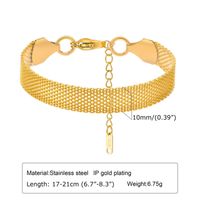 Acier Au Titane Style Simple Placage Géométrique Bracelets main image 5
